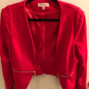 Philosophy by Republic Bright Red Blazer